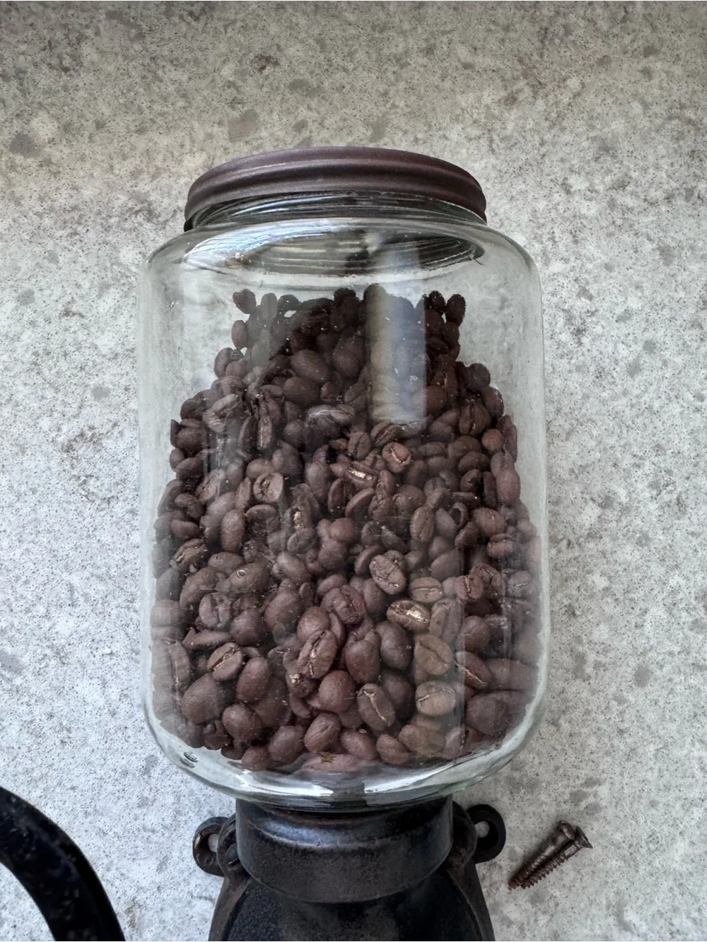 Arcade Vintage Wall-Mount Coffee Grinder